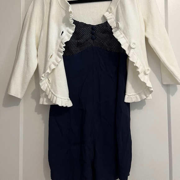 Alyn Paige Navy Romper - Picture 10 of 11